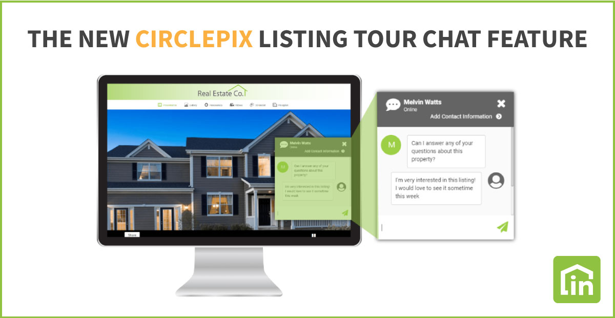 ire chat feature circlepix property websites