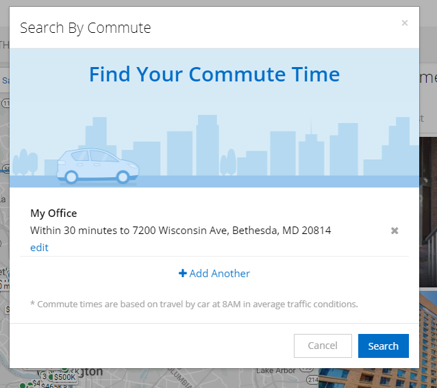 homesnap introducing search commute home search 4