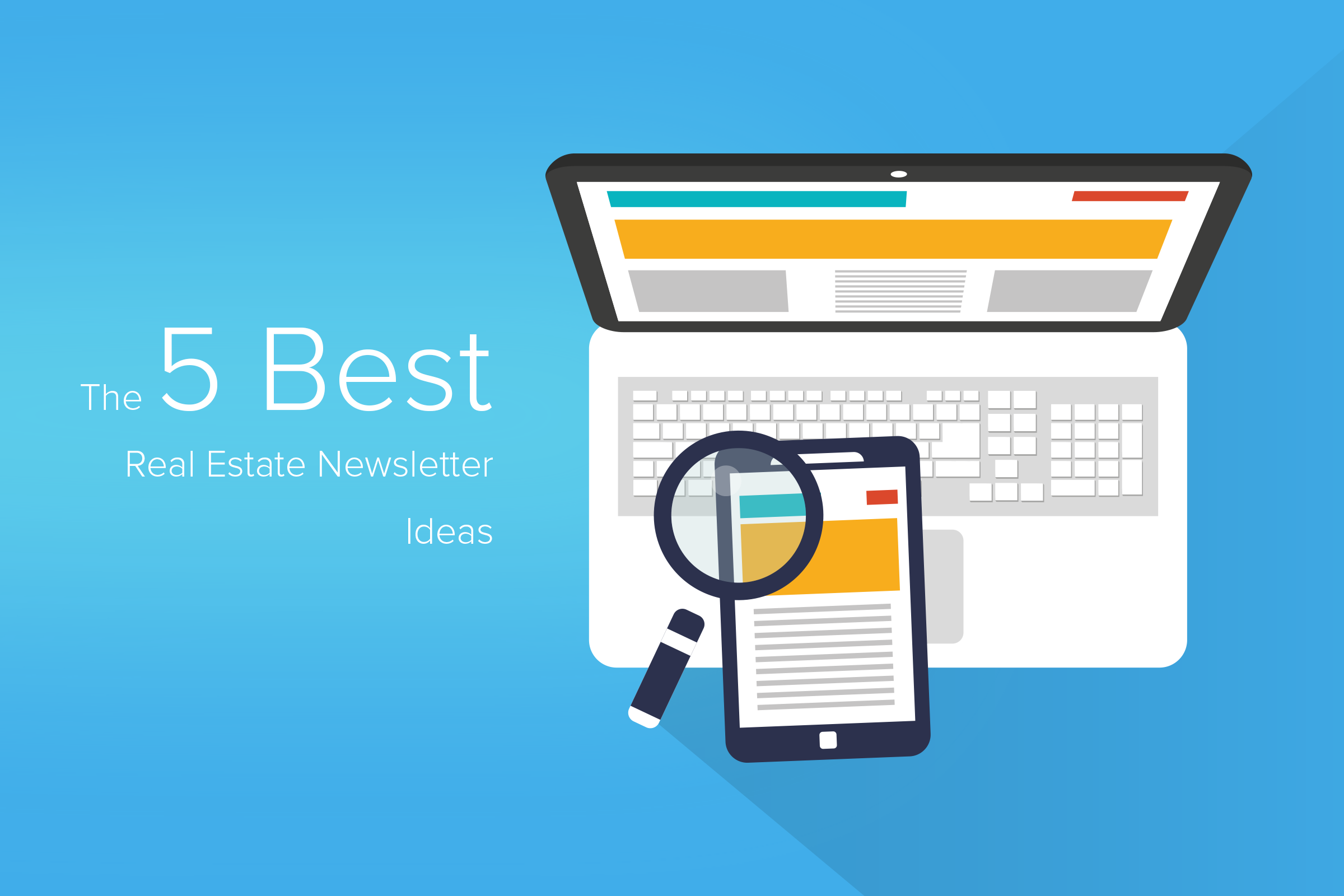 chime 5 best real estate newsletter ideas