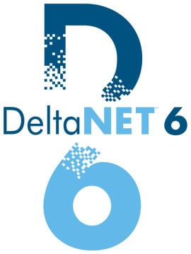 deltanet6 logo tall