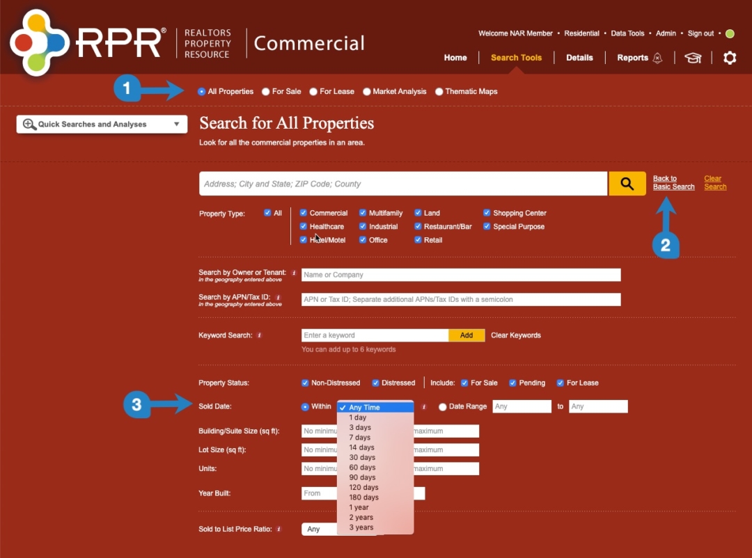 rpr underused commercial search functions 2