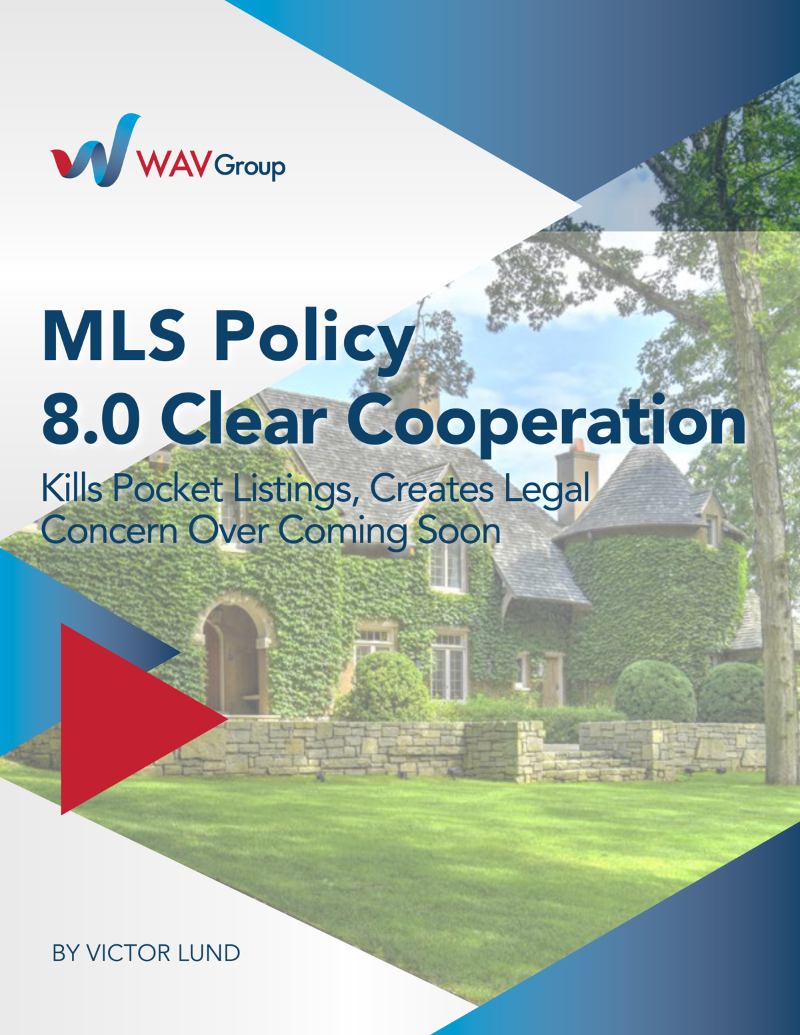 wav mls policy 8 0 clear cooperation kills pocket listings