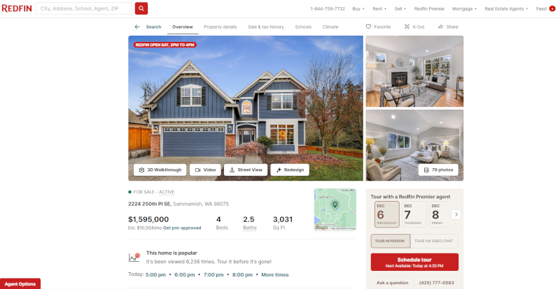 Redfin Redesign Product Image