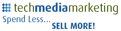 tech media marketing logo tagline