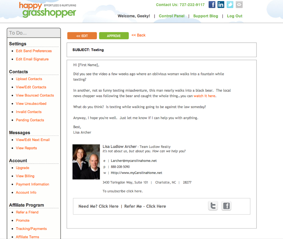 product review happy grasshopper