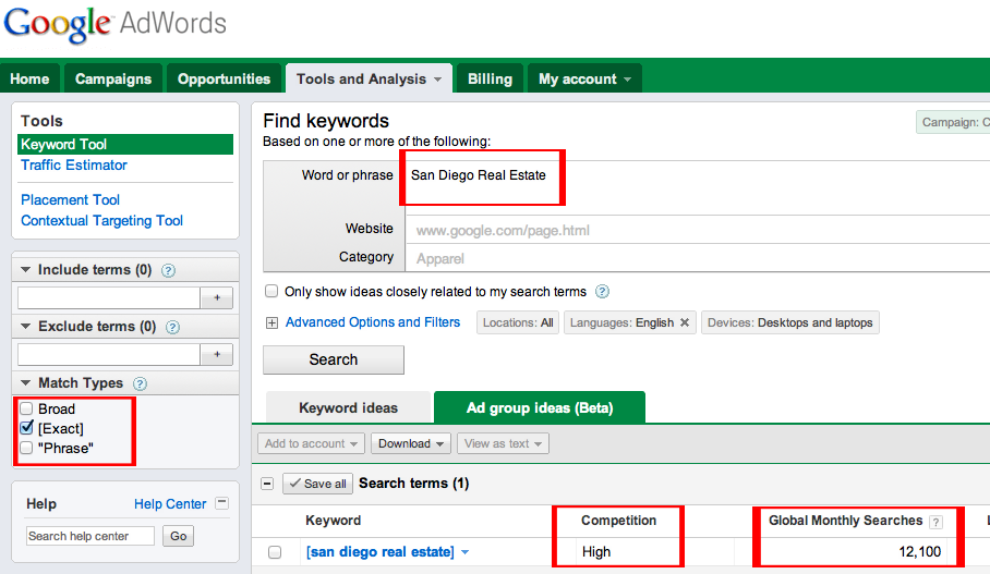 3596 the right way to keyword search