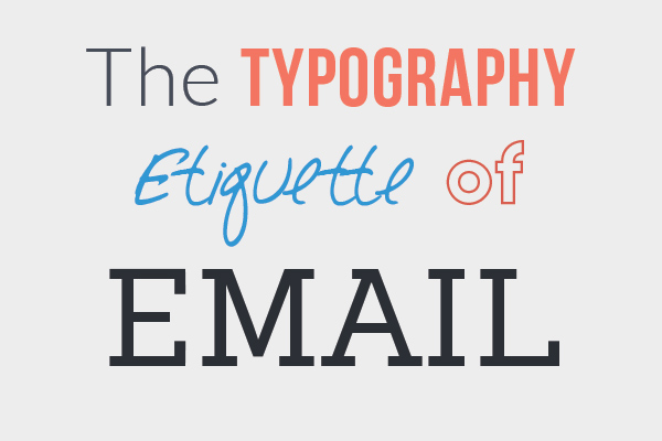 contactually typography etiquette