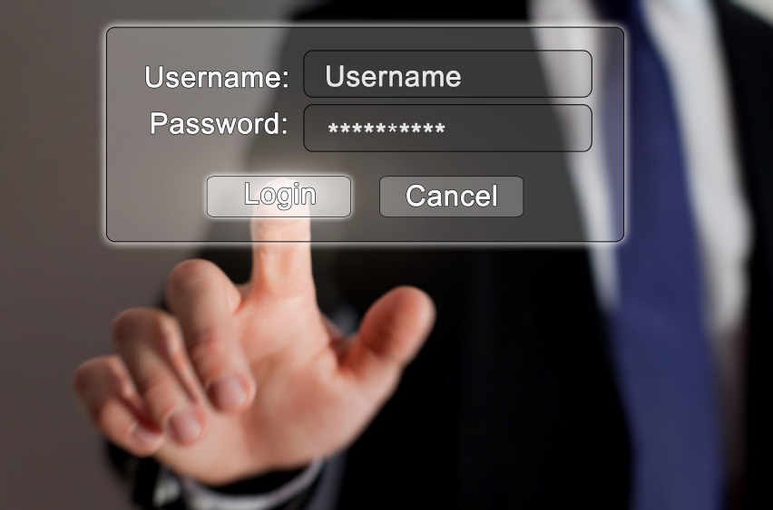 password username